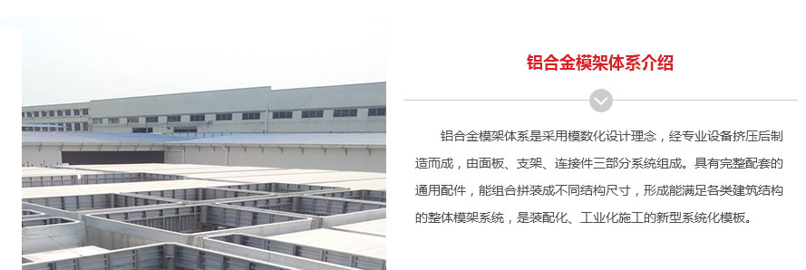 五棵松铝合金模架体系
